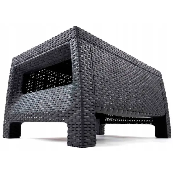 Садовый стол Keter Corfu II Table (241945) Квадратный/ Графитовый photo 2