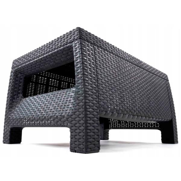 Садовый стол Keter Corfu II Table (241945) Квадратный/ Графитовый photo 2