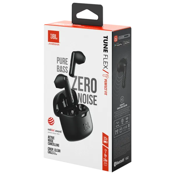 Наушники JBL Tune Flex Черный Беспроводные/ Персональный photo 8 Наушники JBL Tune Flex Черный Беспроводные/ Персональный photo 8