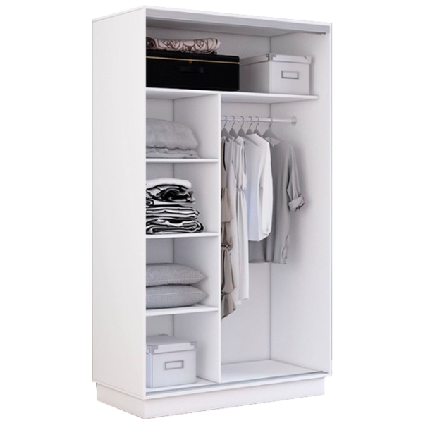 Dulap cupe Mobildor-Lux Fox 1100 110 110 x 60 x 220 / PAL / White photo 2