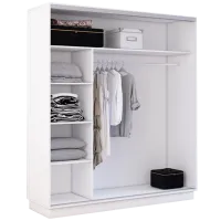 Dulap cupe Mobildor-Lux Fox 1600 110 160 x 60 x 220 / PAL / White photo 2