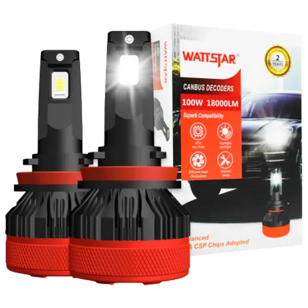 Lampă auto Wattstar N21H7 LED/ H7/ 50 W/ 18000lm photo 2