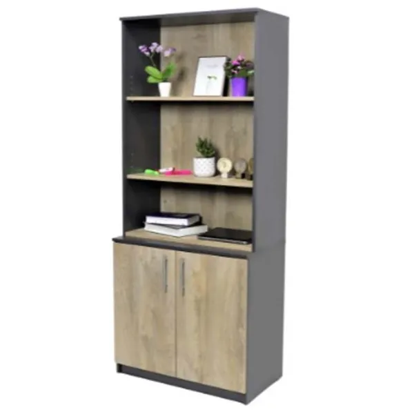 Dulap combinat Andra VM8045190-0101 190 x 80 x 45/ PAL/ Grey photo 3
