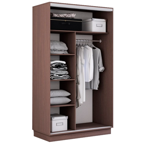 Шкаф cupe Mobildor-Lux Fox 1500 2226 150 x 60см x 220 / ЛДСП / Венге photo 2 Шкаф cupe Mobildor-Lux Fox 1500 2226 150 x 60см x 220 / ЛДСП / Венге photo 2