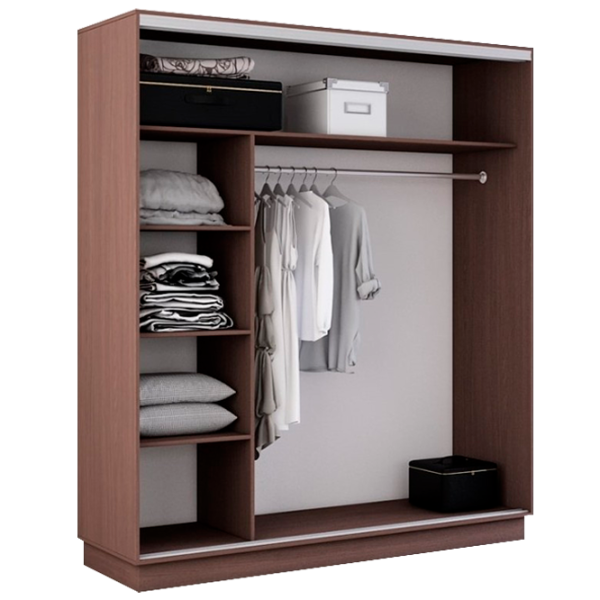 Dulap cupe Mobildor-Lux Fox 1700 2226 170 x 60 x 220 / PAL / Wenghe photo 2