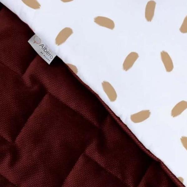 Set Albero Mio Velvet Bumbac/ Red photo 2