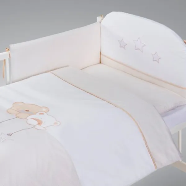 Детское постельное бельё Albero Mio C-4 Star Dream (5902605476424 ) Хлопок/ Бежевый Bear photo 2