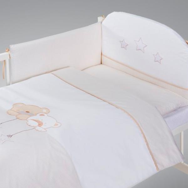 Детское постельное бельё Albero Mio C-4 Star Dream (5902605476424 ) Хлопок/ Бежевый Bear photo 2