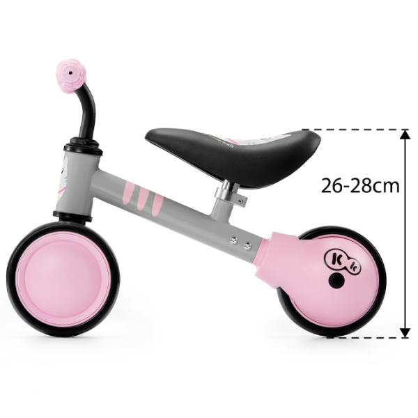 Трицикл KinderKraft Cutie 25 кг/ Розовый photo 4 Трицикл KinderKraft Cutie 25 кг/ Розовый photo 4