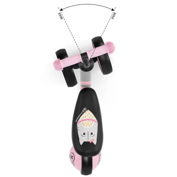 Трицикл KinderKraft Cutie 25 кг/ Розовый photo 5 Трицикл KinderKraft Cutie 25 кг/ Розовый photo 5