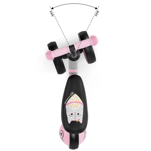 Трицикл KinderKraft Cutie 25 кг/ Розовый photo 5 Трицикл KinderKraft Cutie 25 кг/ Розовый photo 5