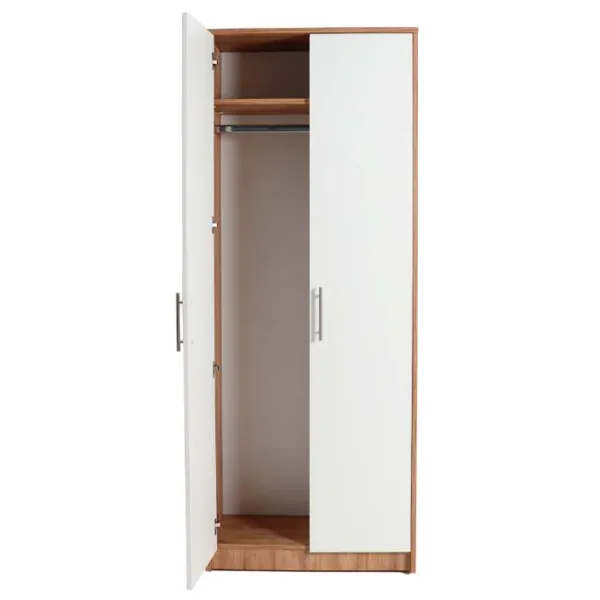 Dulap penal Andra Eterna 196 x 76 x 36/ PAL/ White photo 3