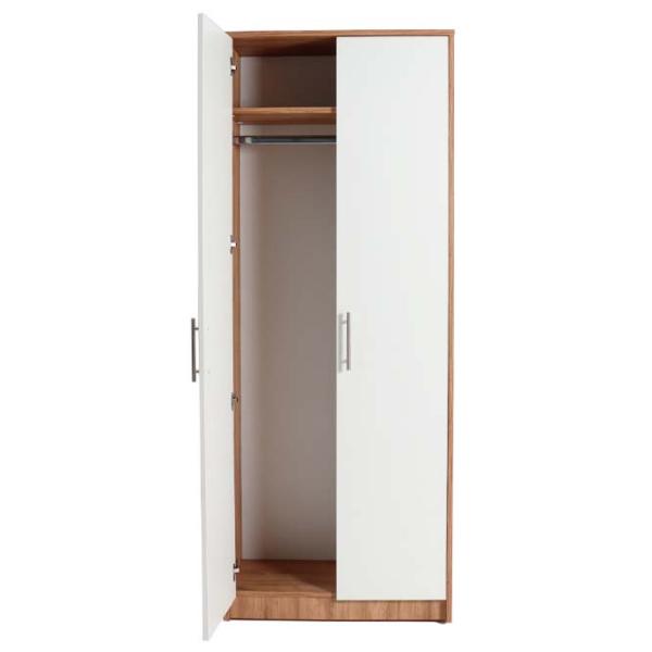 Dulap penal Andra Eterna 196 x 76 x 36/ PAL/ White photo 3