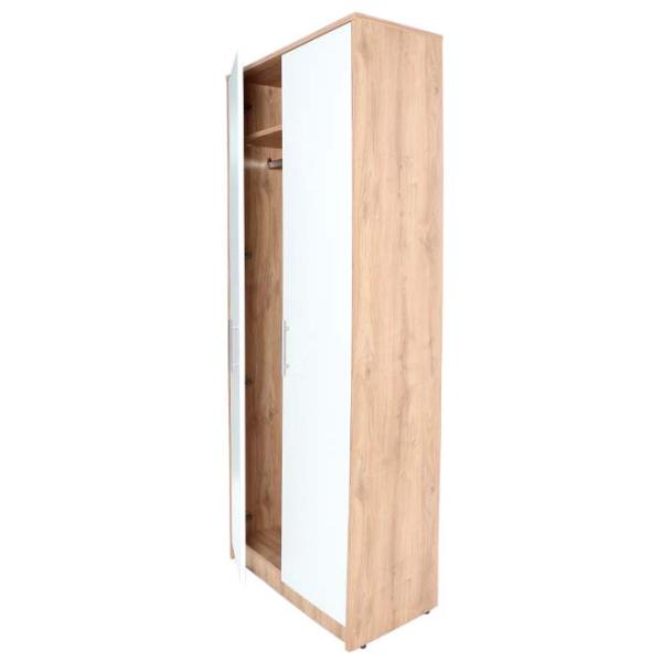 Dulap penal Andra Eterna 196 x 76 x 36/ PAL/ White photo 7