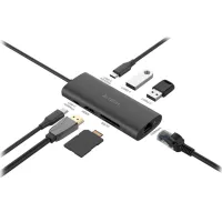 Адаптер A4Tech DST-80C USB Type-C/ Черный photo 5