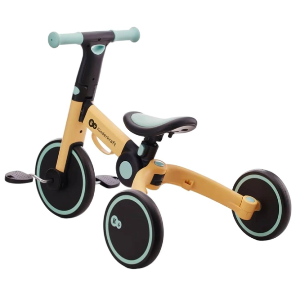 Трицикл KinderKraft 4Trike 25 кг/ Желтый photo 3