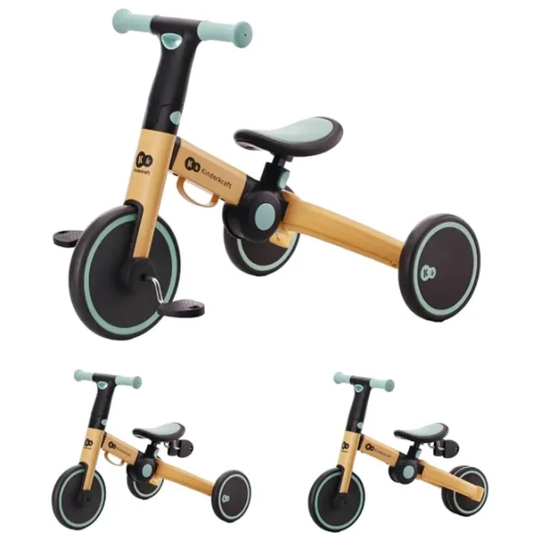Трицикл KinderKraft 4Trike 25 кг/ Желтый photo 4