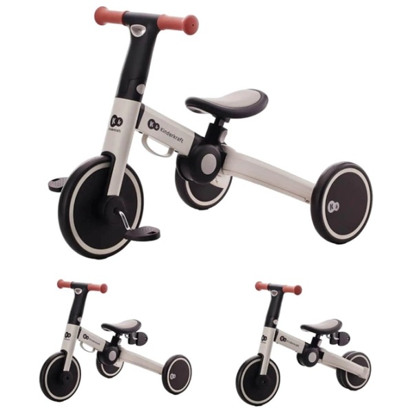 Трицикл KinderKraft 4Trike 25 кг/ Серебристый photo 5 Трицикл KinderKraft 4Trike 25 кг/ Серебристый photo 5