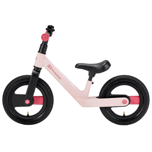 Bicicletă fără pedale KinderKraft Goswift 12" Aliaj de magneziu/ Pink Yellow photo 2