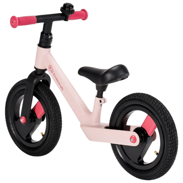 Bicicletă fără pedale KinderKraft Goswift 12" Aliaj de magneziu/ Pink Yellow photo 3