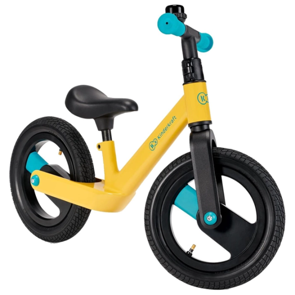 Bicicletă fără pedale KinderKraft Goswift 12" Aliaj de magneziu/ Yellow Yellow photo 3 Bicicletă fără pedale KinderKraft Goswift 12" Aliaj de magneziu/ Yellow Yellow photo 3