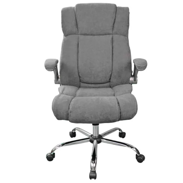 Fotoliu de birou DecoPrim BX-3702 Stofă/ Gray Gray photo 2