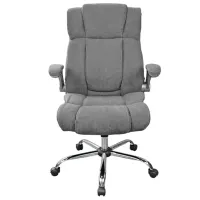 Fotoliu de birou DecoPrim BX-3702 Stofă/ Gray Gray photo 2