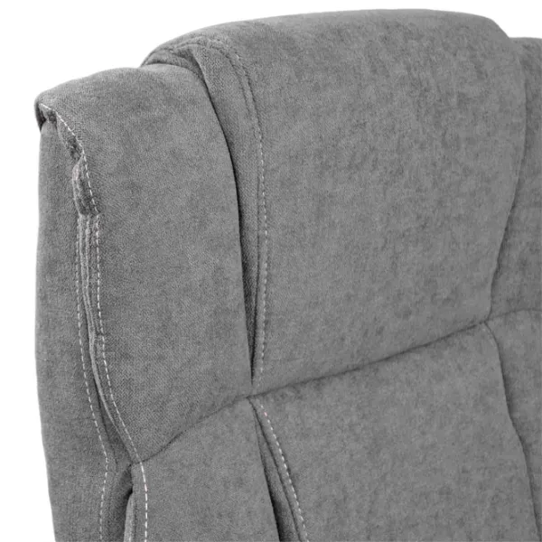 Fotoliu de birou DecoPrim BX-3702 Stofă/ Gray Gray photo 7