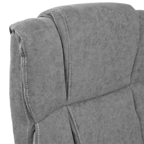 Fotoliu de birou DecoPrim BX-3702 Stofă/ Gray Gray photo 7