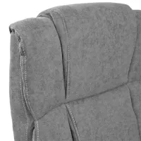 Fotoliu de birou DecoPrim BX-3702 Stofă/ Gray Gray photo 7