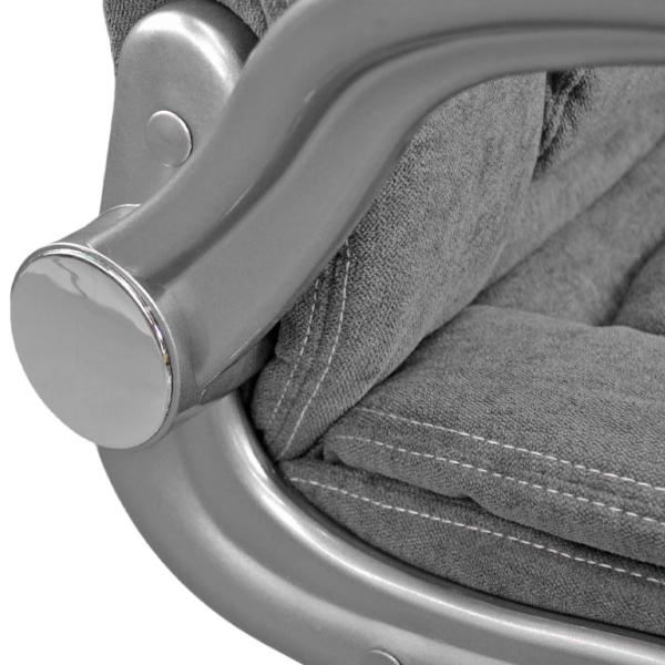 Fotoliu de birou DecoPrim BX-3702 Stofă/ Gray Gray photo 8