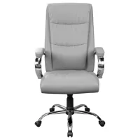 Офисное кресло DecoPrim 2162B-X ЭКО Кожа/ Серый photo 2
