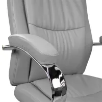 Офисное кресло DecoPrim 2162B-X ЭКО Кожа/ Серый photo 5