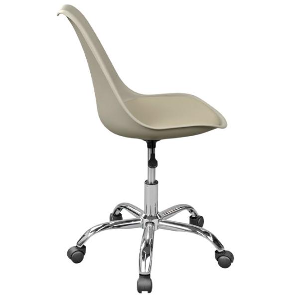 Fotoliu de birou DecoPrim F-2002 ECO Piele/ Gray photo 3 Fotoliu de birou DecoPrim F-2002 ECO Piele/ Gray photo 3
