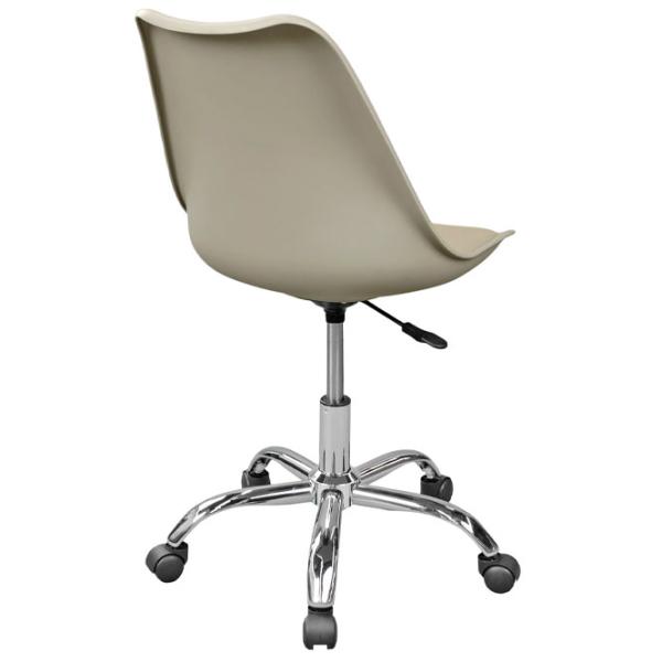 Fotoliu de birou DecoPrim F-2002 ECO Piele/ Gray photo 4 Fotoliu de birou DecoPrim F-2002 ECO Piele/ Gray photo 4