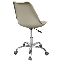 Офисное кресло DecoPrim F-2002 ЭКО Кожа/ Серый photo 4