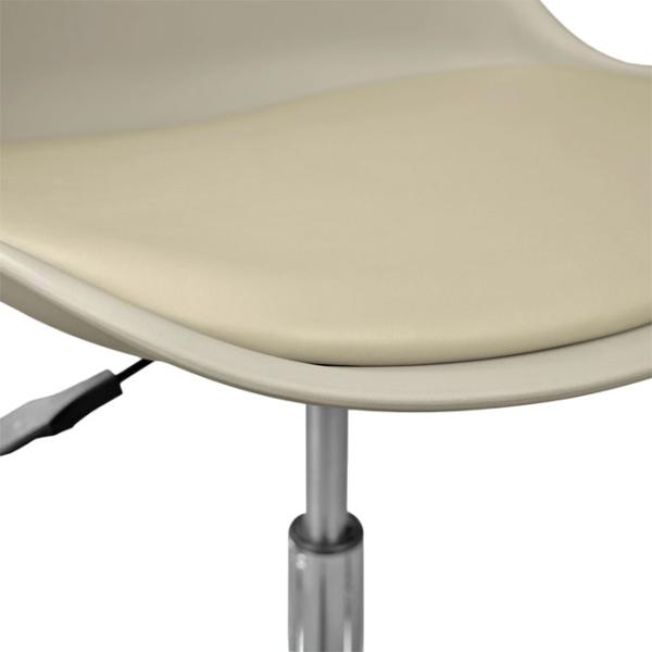 Fotoliu de birou DecoPrim F-2002 ECO Piele/ Gray photo 5 Fotoliu de birou DecoPrim F-2002 ECO Piele/ Gray photo 5
