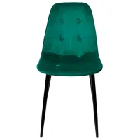 Scaun de bucătărie DecoPrim M-01-3 HLR-56 Catifea/ Green photo 4