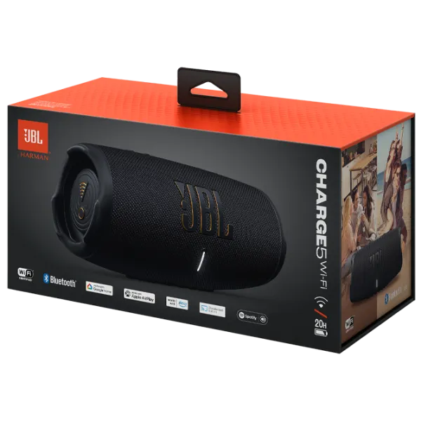 Портативная колонка JBL Charge 5 40 Вт/ Черный photo 8
