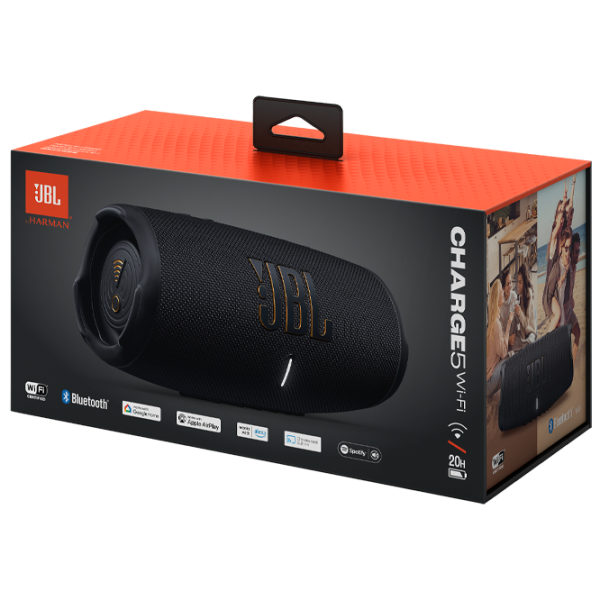 Портативная колонка JBL Charge 5 40 Вт/ Черный photo 8