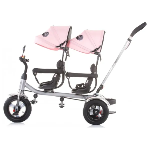 Трицикл Chipolino 2Play 40 кг/ Розовый photo 2 Трицикл Chipolino 2Play 40 кг/ Розовый photo 2