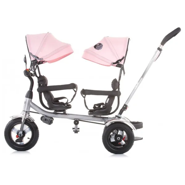 Трицикл Chipolino 2Play 40 кг/ Розовый photo 3 Трицикл Chipolino 2Play 40 кг/ Розовый photo 3