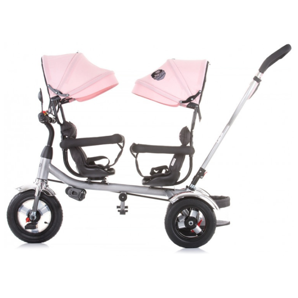 Трицикл Chipolino 2Play 40 кг/ Розовый photo 3 Трицикл Chipolino 2Play 40 кг/ Розовый photo 3