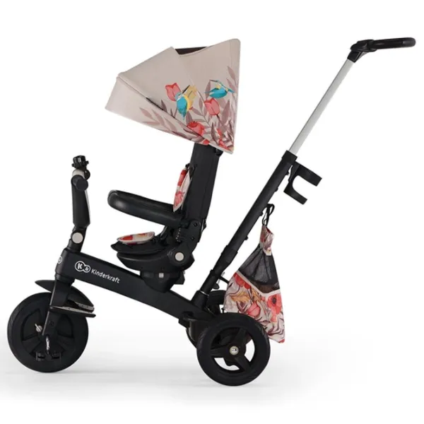 Triciclu KinderKraft EasyTwist Pink photo 3 Triciclu KinderKraft EasyTwist Pink photo 3