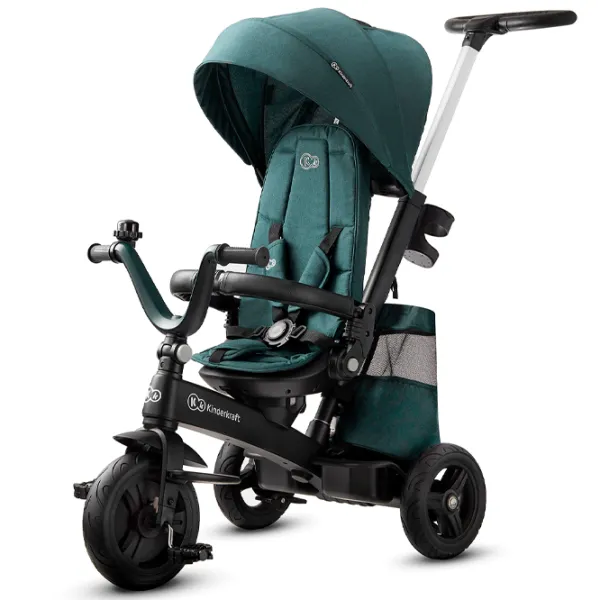 Triciclu KinderKraft EasyTwist Green photo 2