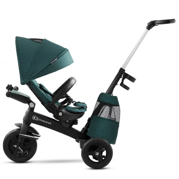 Triciclu KinderKraft EasyTwist Green photo 4