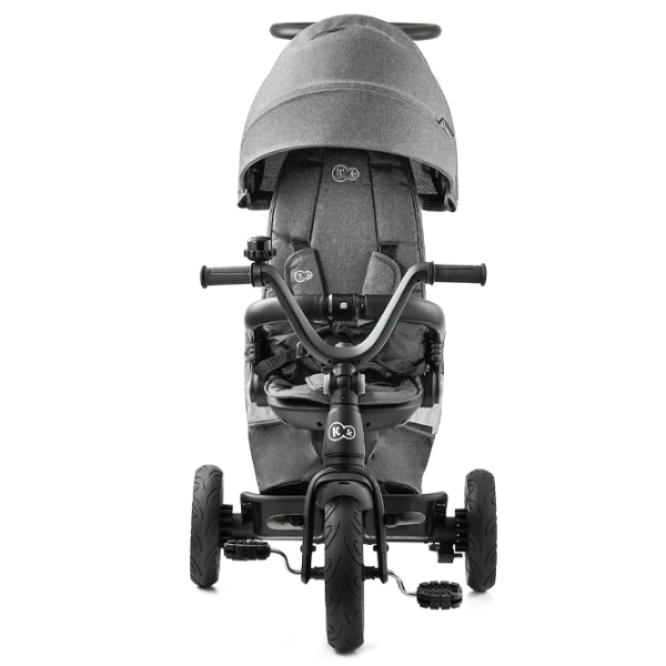 Triciclu KinderKraft EasyTwist Gray photo 3
