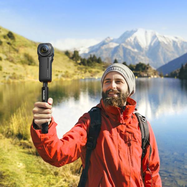Cameră action Insta360 ONE RS 1-Inch 21 MP / 1350 mAh / Black photo 10