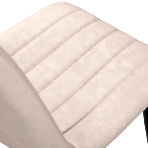 Scaun de bucătărie DecoPrim DC-90P ECO Piele/ Light Gray Black photo 7