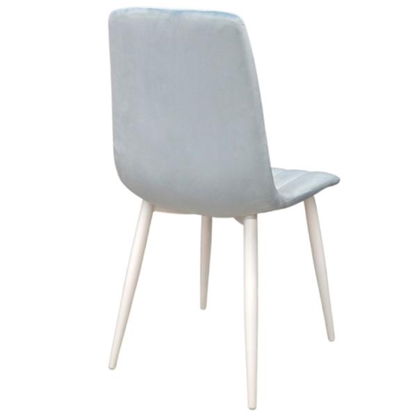 Scaun de bucătărie DecoPrim DC-90P Catifea/ Light Blue Black photo 2 Scaun de bucătărie DecoPrim DC-90P Catifea/ Light Blue Black photo 2